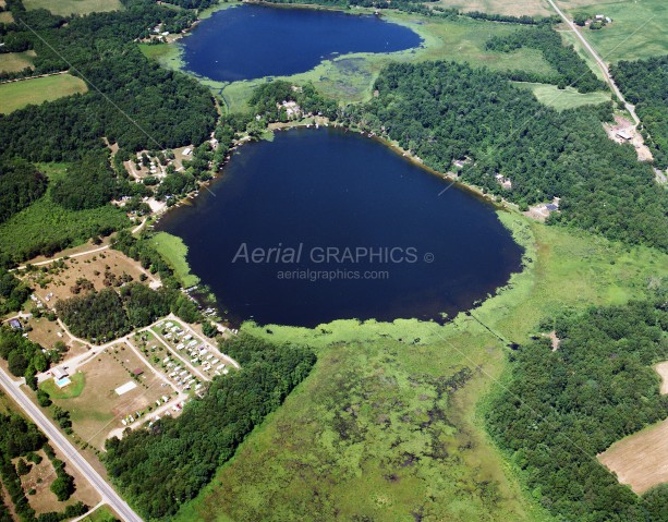 Lilly Lake in St Joseph County, Michigan